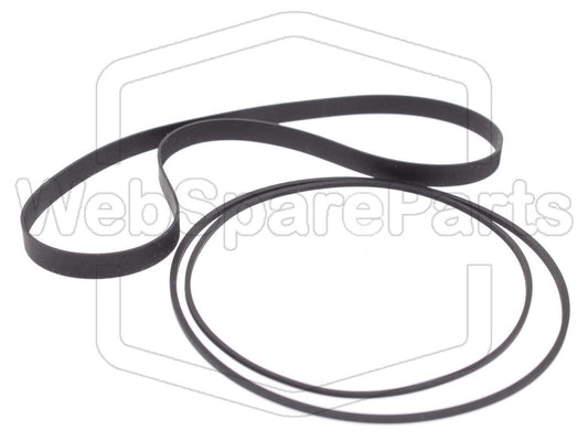 Remsæt til spolebåndoptager – Akai GX-600D