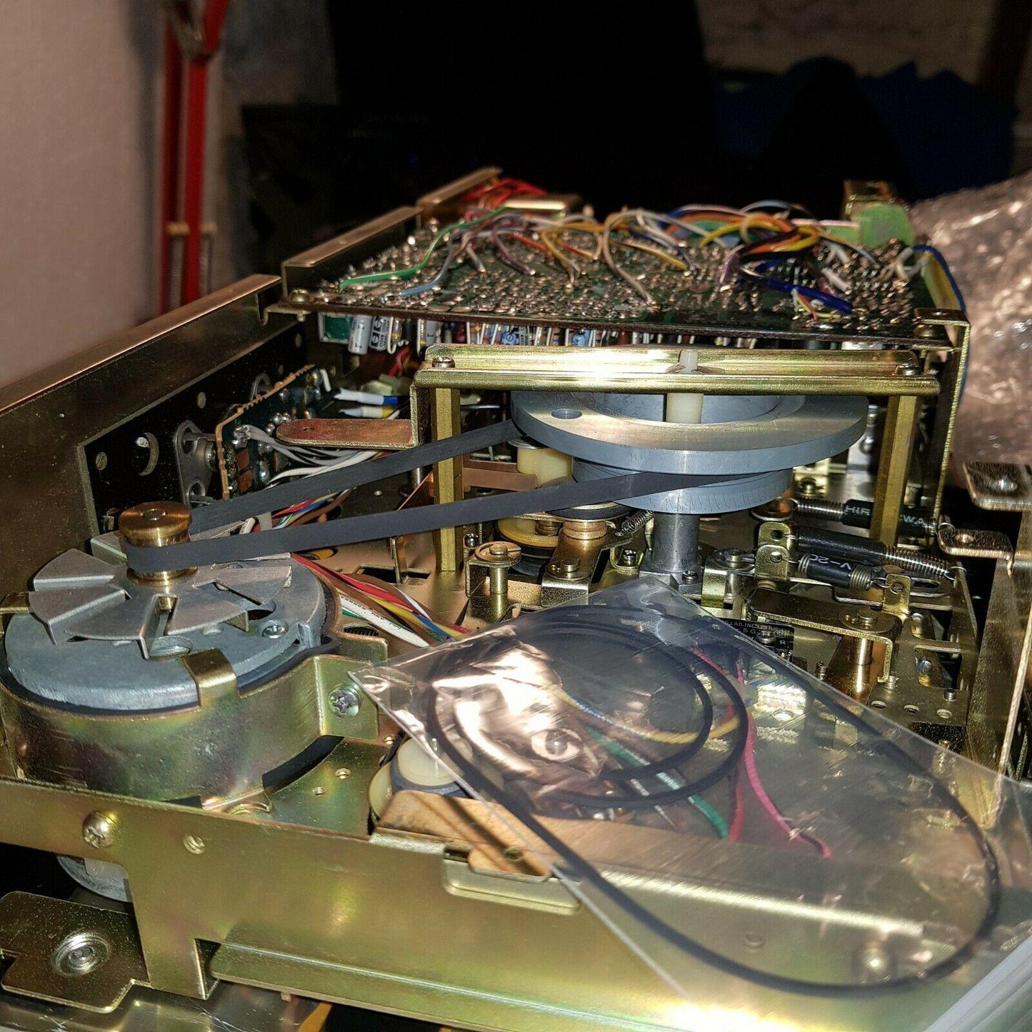 Remsæt (reservedel) til kassettebåndoptager – Akai GX-C39D– Version 2