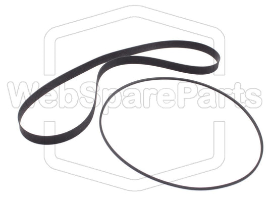 Remsæt (reservedel) til kassettebåndoptager – Teac C-3X