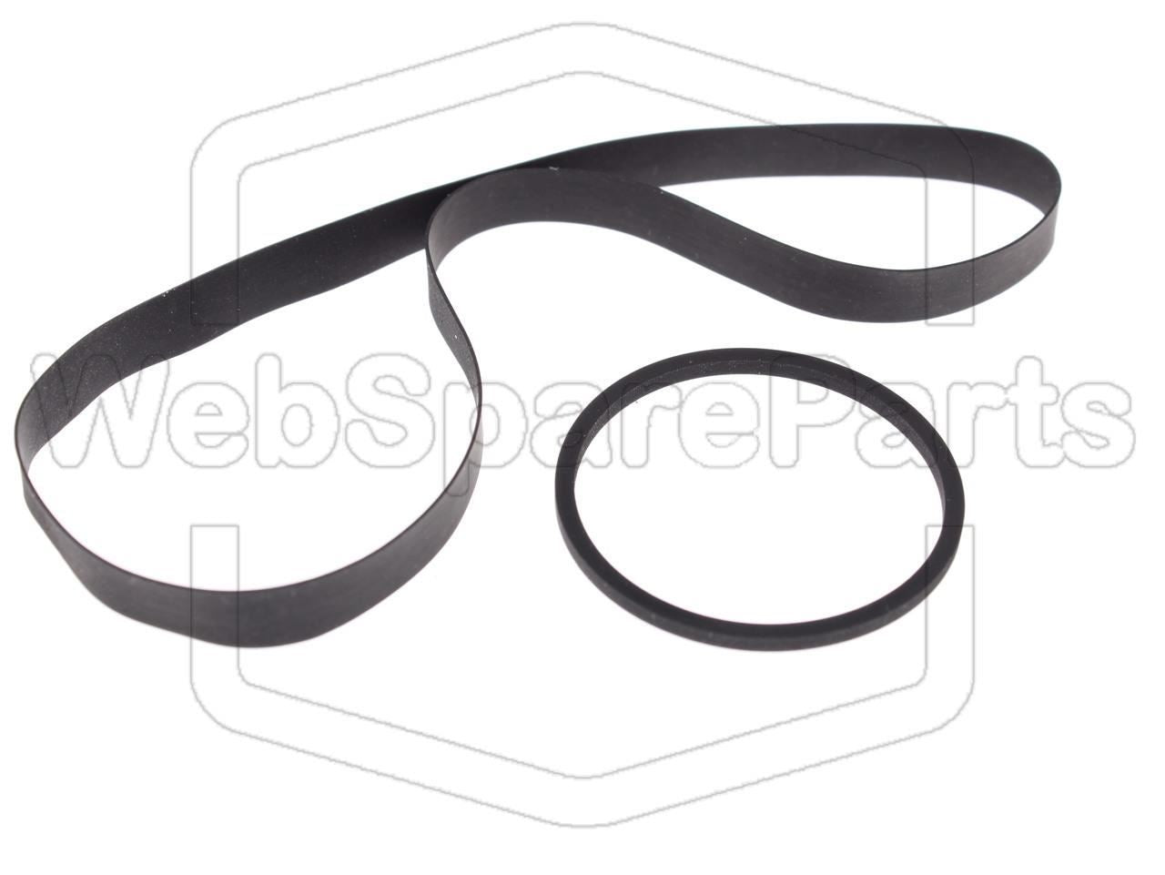 Remsæt (reservedel) til videobåndoptager – Toshiba V-85 G/W/B