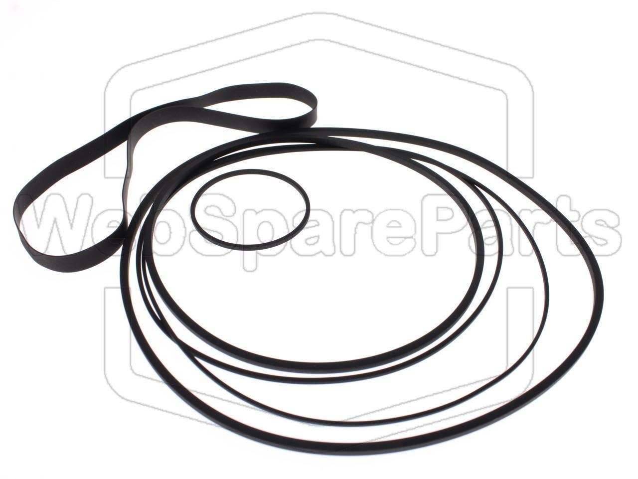 Remsæt (reservedel) til videobåndoptager – Wega VIDEO-3 Betamax