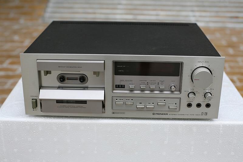 Remsæt (reservedel) til kassettebåndoptager – Pioneer CT-720 – Version 2