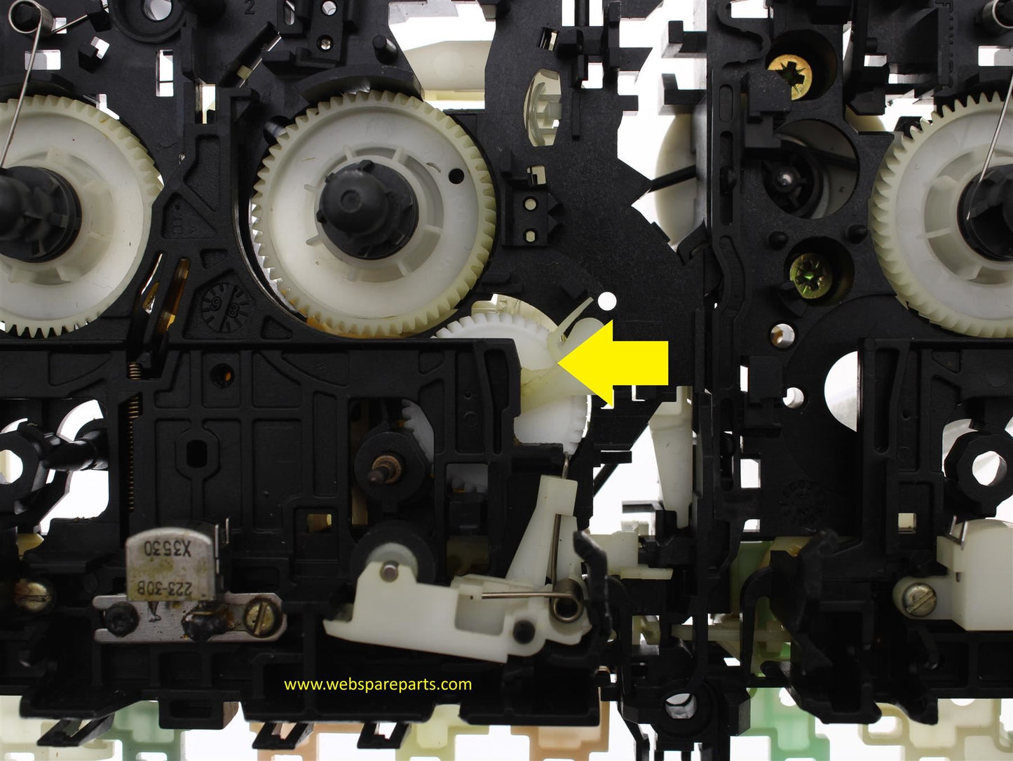 Tandhjuls reparationssæt reservedel til radio med kassette – Philips D8890