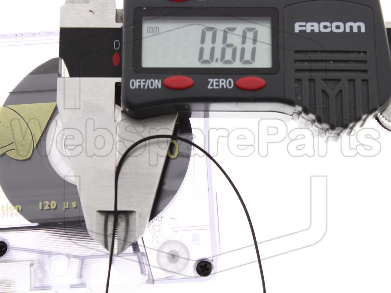 Drivrem reservedel til kassetteafspiller – Panasonic RQ-S80
