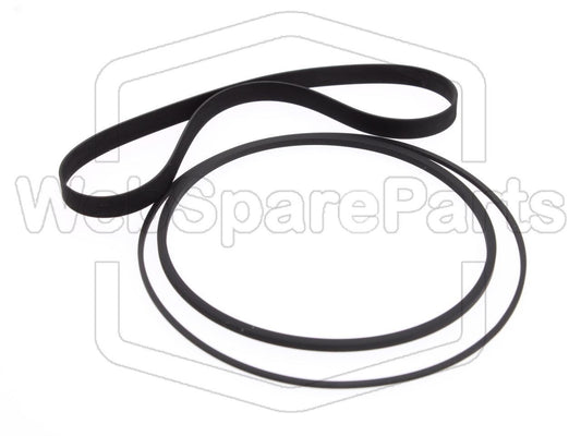 Remsæt (reservedel) til kassettebåndoptager – Teac A-550RX