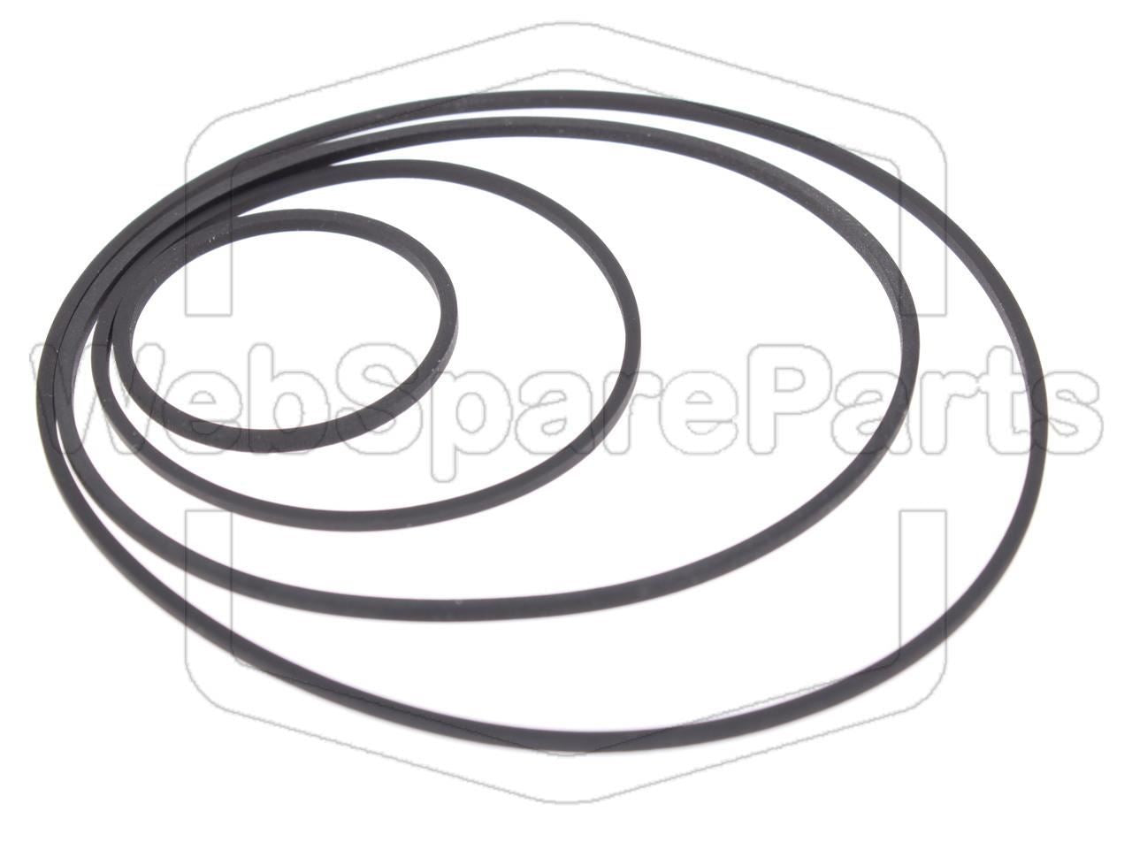 Remsæt (reservedel) til kassettebåndoptager – Aiwa AD-6350