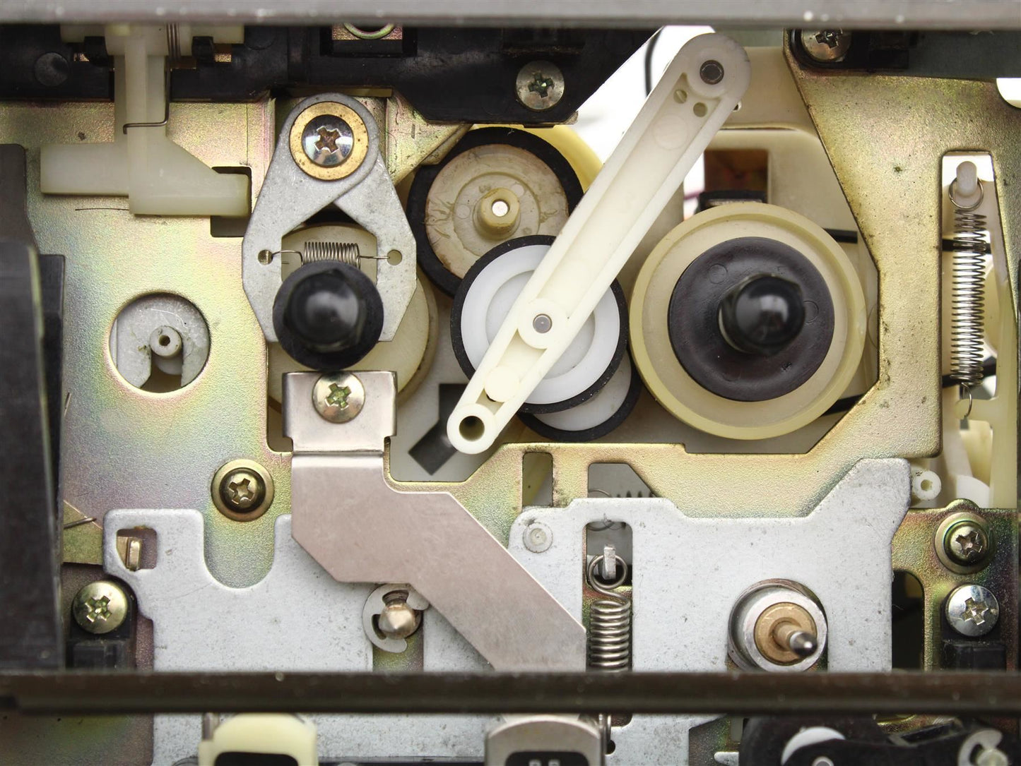 2 mellemhjul med gummi + 1 gummiring reservedel – Pioneer CT-F505