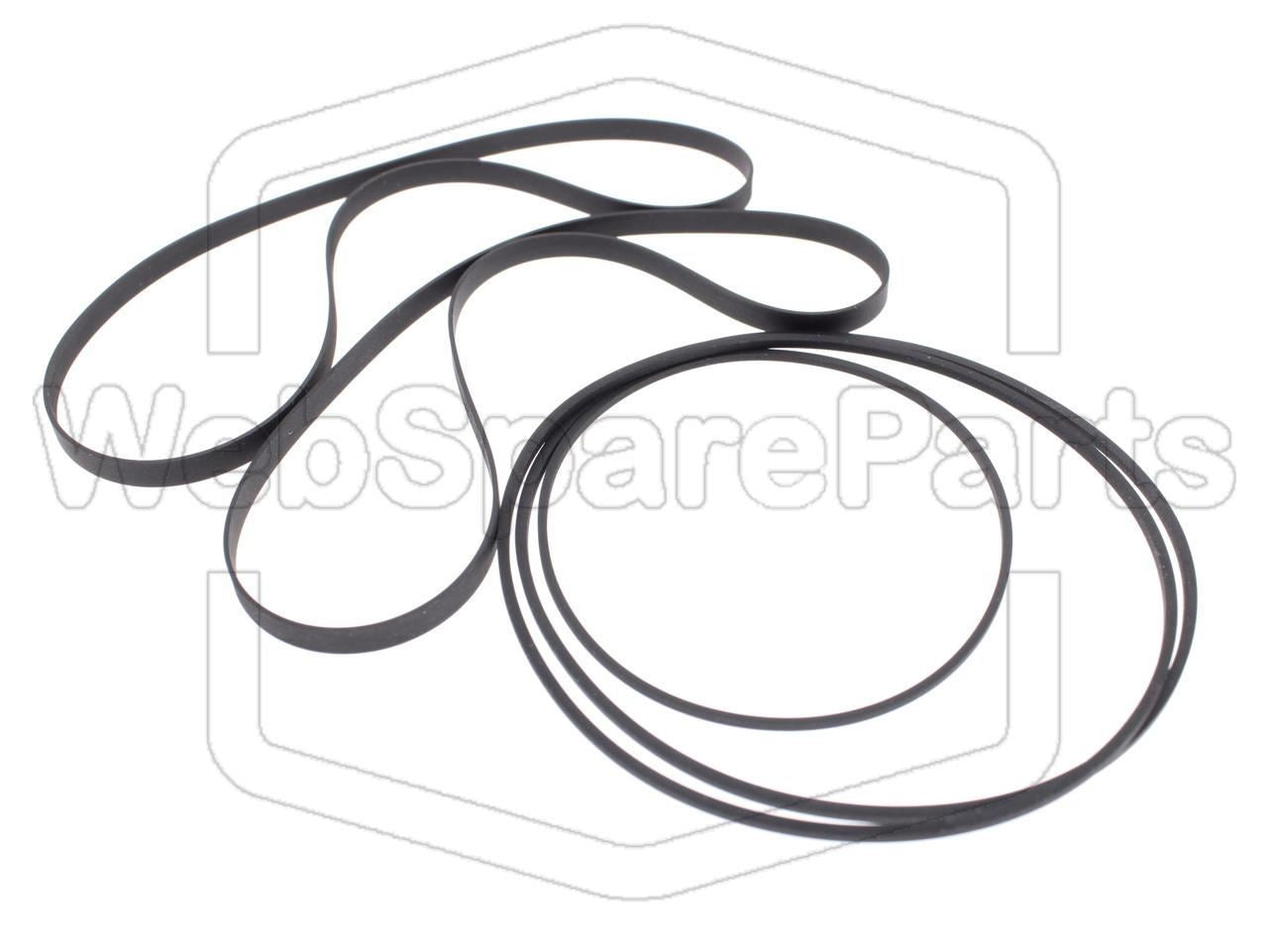 Remsæt (reservedel) til kassettebåndoptager – Aiwa AD-WX110