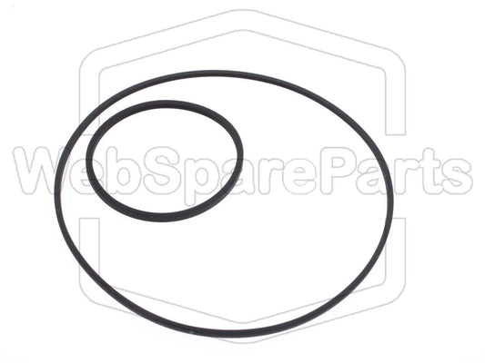 Remsæt reservedel til pladespiller – Aiwa AP-D80