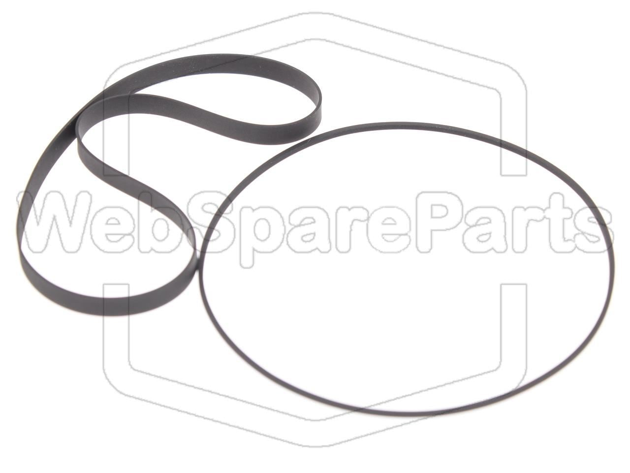 Remsæt (reservedel) til kassettebåndoptager – Aiwa AD-S37