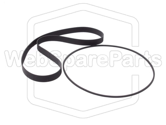 Remsæt (reservedel) til kassettebåndoptager – Teac C-2X