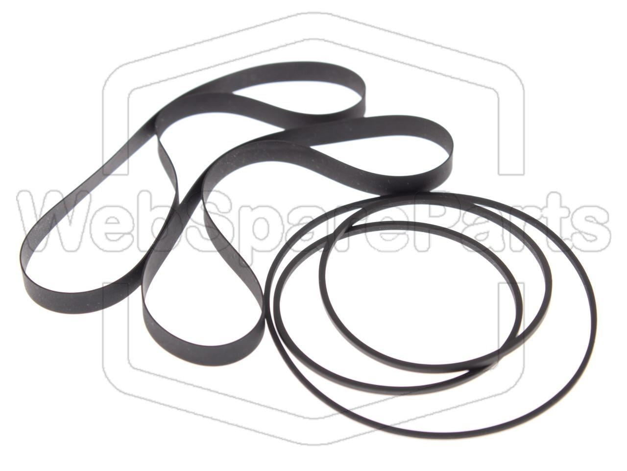 Remsæt (reservedel) til kassettebåndoptager – Yamaha KX-W302/U