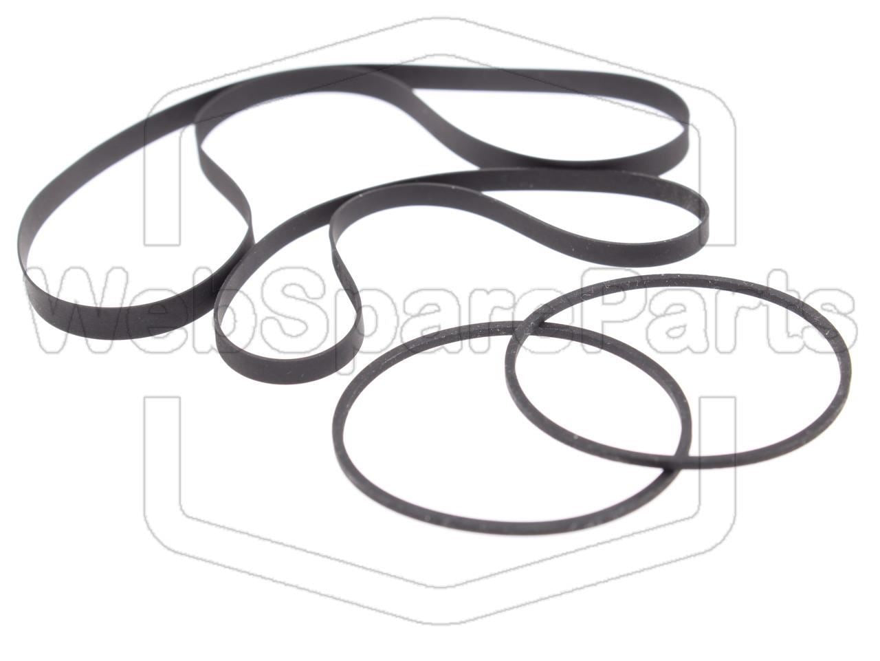 Remsæt (reservedel) til kassettebåndoptager – Teac 202MkVII