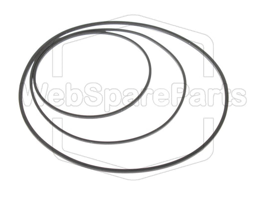 Remsæt (reservedel) til kassettebåndoptager – Superscope CD310