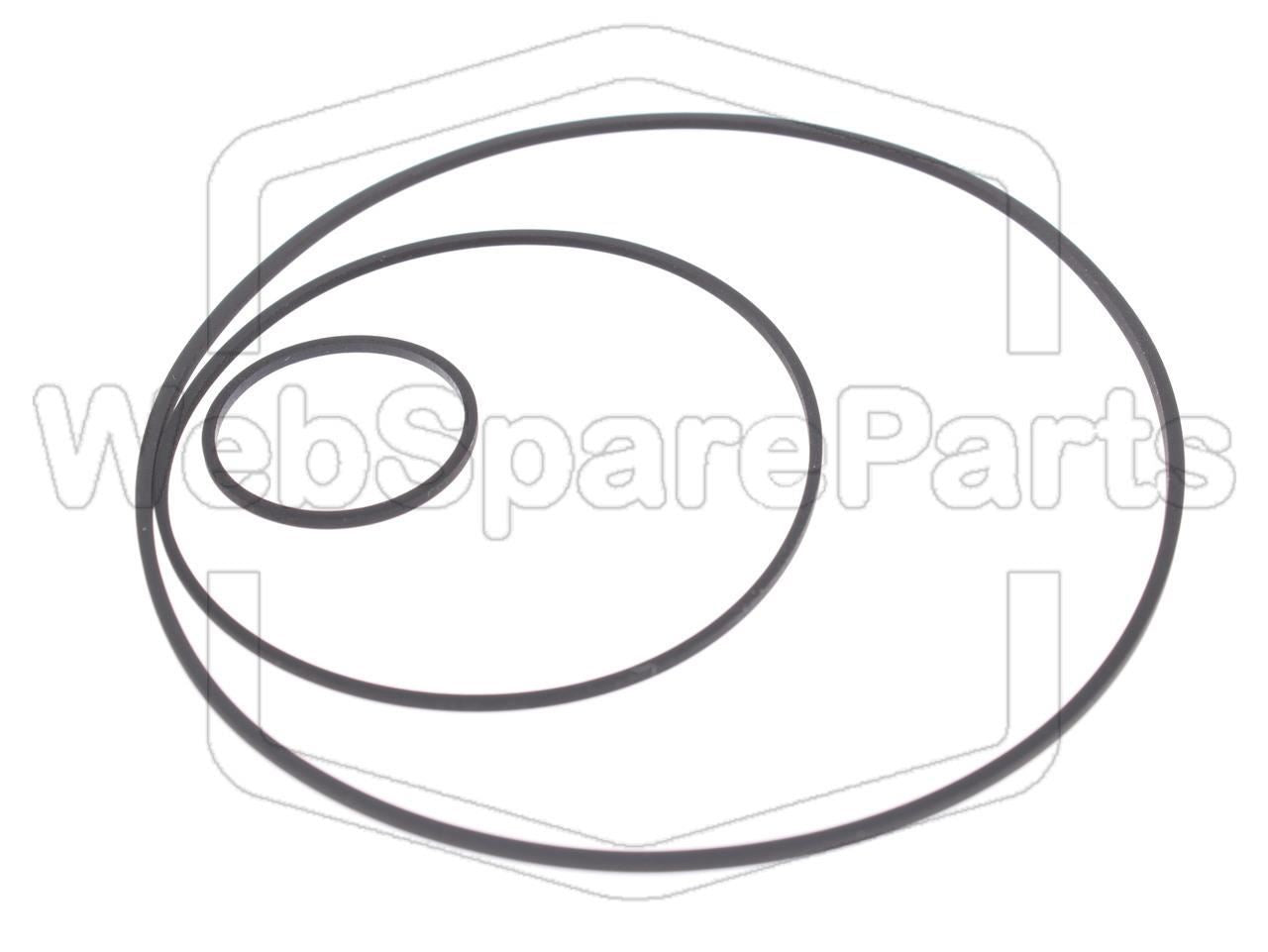 Remsæt (reservedel) til kassettebåndoptager – Harman Kardon HK-1000