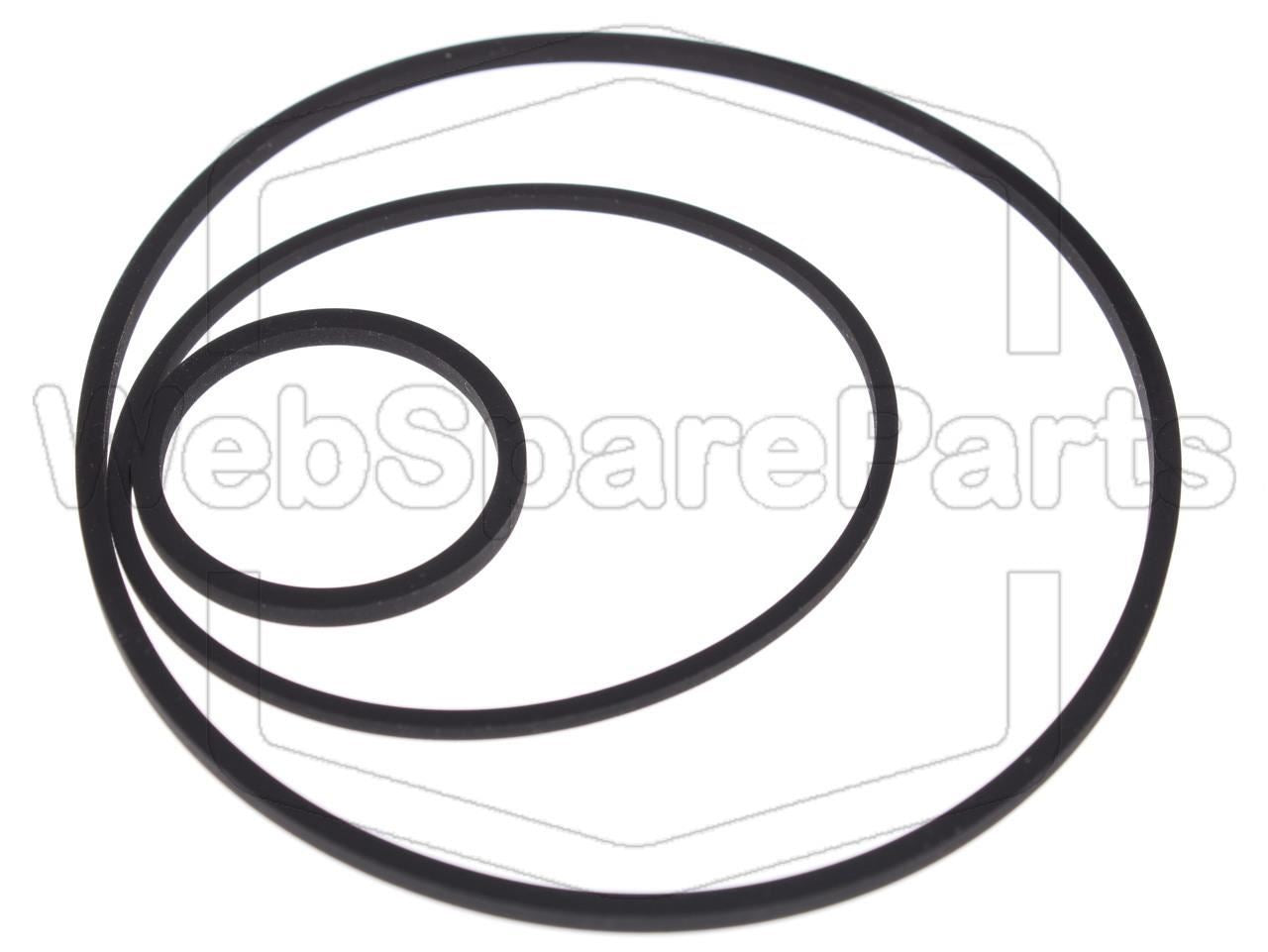 Remsæt (reservedel) til videobåndoptager – Telerent N-8003T