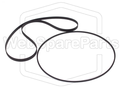 Remsæt (reservedel) til kassettebåndoptager – Toshiba RT-8740S