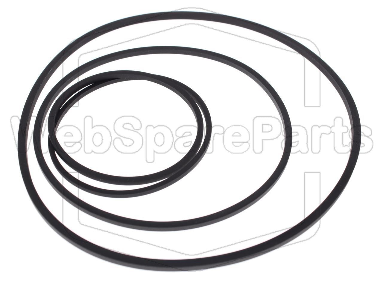 Remsæt (reservedel) til videobåndoptager – Siemens FM-865