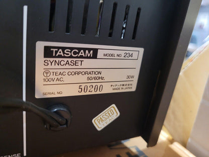 Remsæt (reservedel) til kassettebåndoptager – Teac-Tascam 234 SYNCASET