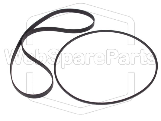 Remsæt (reservedel) til kassettebåndoptager – Technics RS-B305