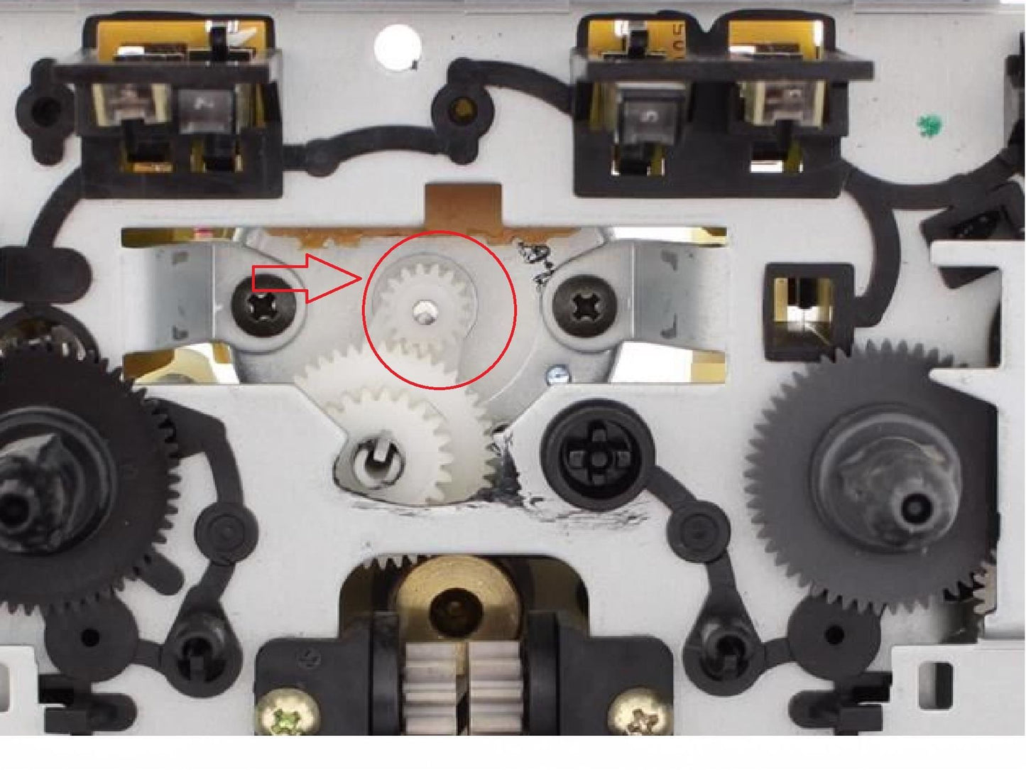 Tandhjul FR/RW reservedel til kassettebåndoptager – Sony LBT-V4800