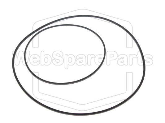 Remsæt (reservedel) til radio med kassettebåndoptager – Pioneer RK-356