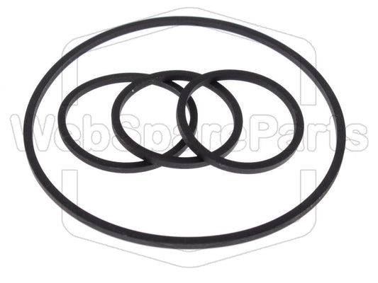 Remsæt (reservedel) til videobåndoptager – Palladium 235/407