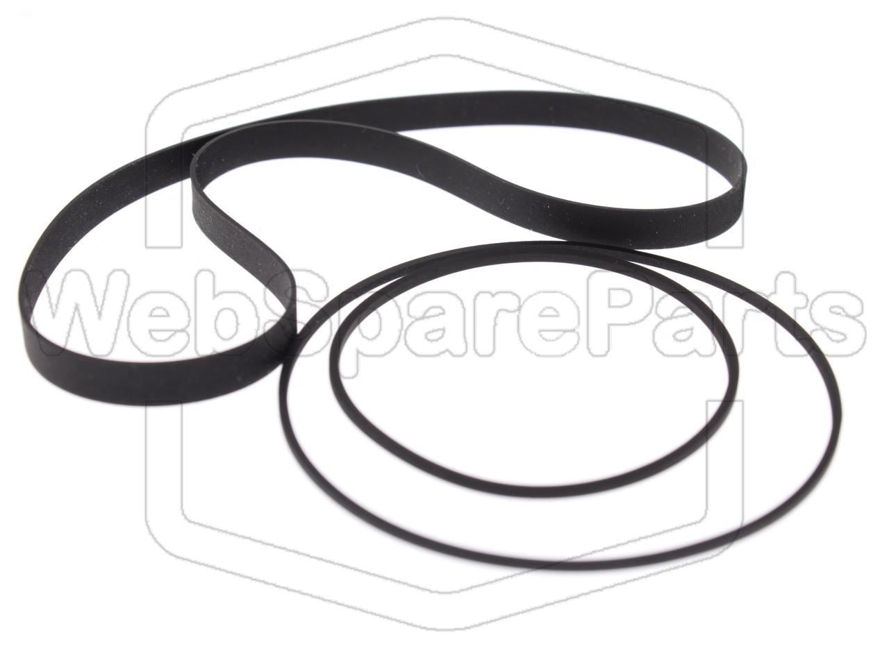 Remsæt (reservedel) til kassettebåndoptager – Aiwa AD-6550