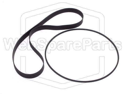 Remsæt (reservedel) til kassettebåndoptager – Aiwa AD-R600