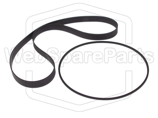 Remsæt (reservedel) til kassettebåndoptager – Teac V-44C