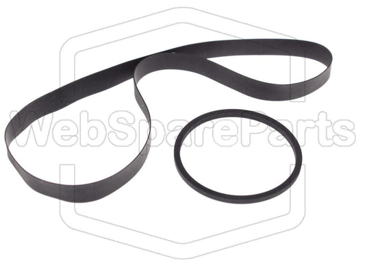 Remsæt (reservedel) til videobåndoptager – Toshiba V-85 G/W/B