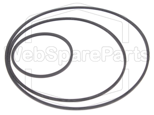 Remsæt (reservedel) til kassettebåndoptager – Philips D-6600