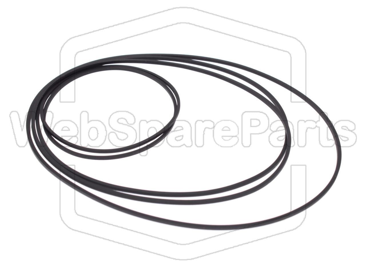 Remsæt (reservedel) til dobbelt kassettebåndoptager – Aiwa CX-NS308