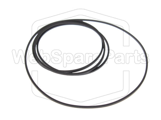 Remsæt (reservedel) til dobbelt kassettebåndoptager – Pioneer RX-390