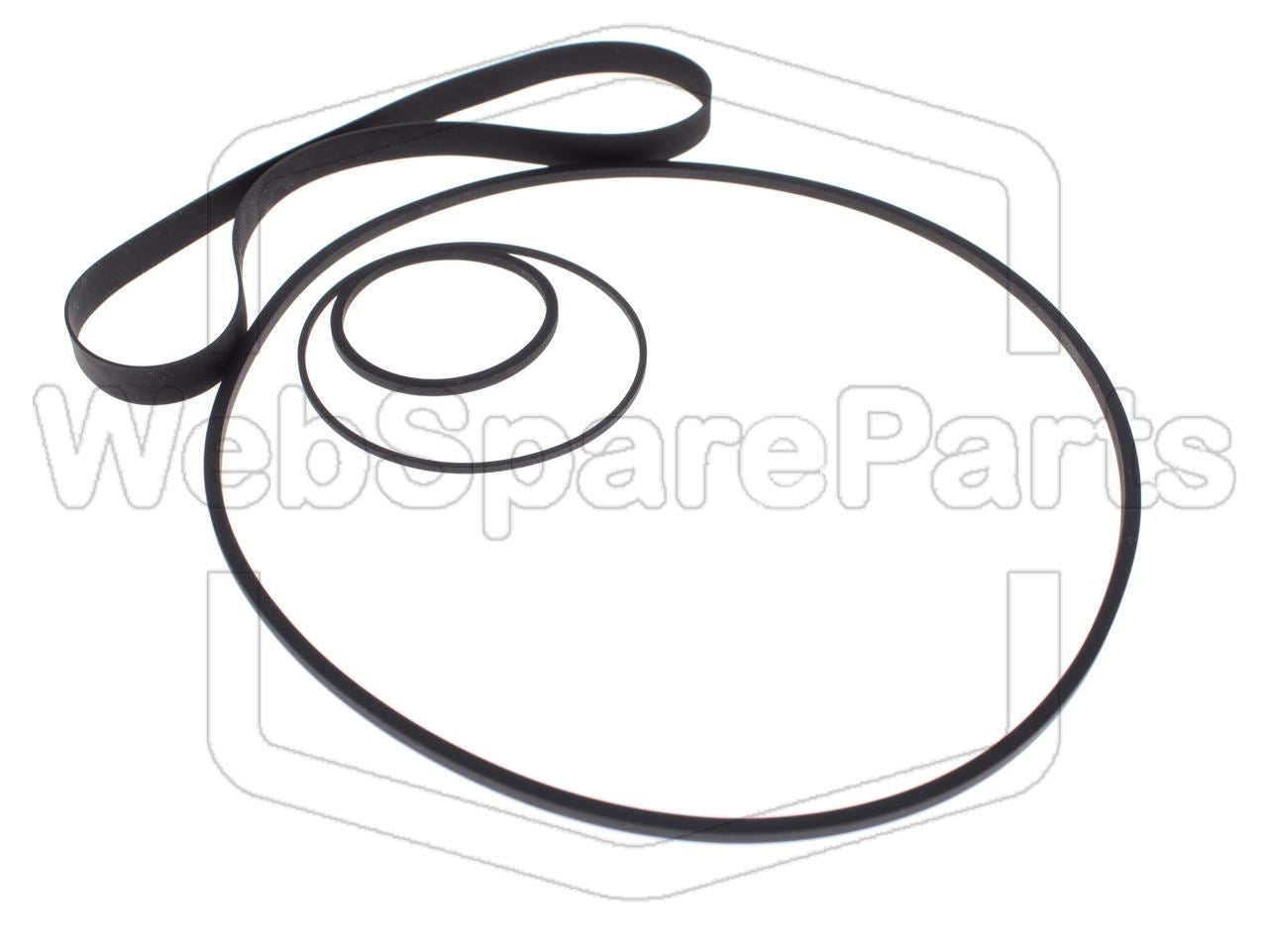 Remsæt (reservedel) til videobåndoptager – Telefunken VR-925