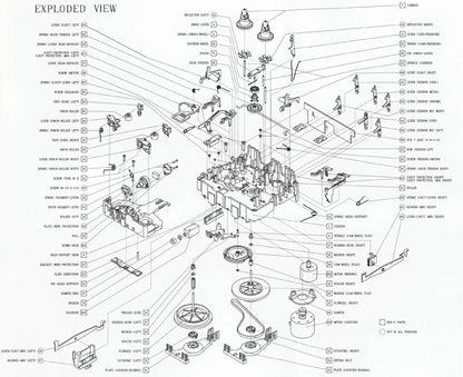 Tandhjul FR/RW reservedel til kassettebåndoptager – Bang & Olufsen Beosound Century