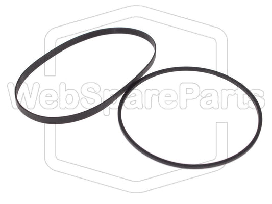 Remsæt (reservedel) til kassetteafspiller – Panasonic RX-M40