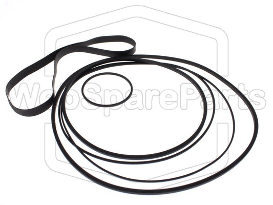 Remsæt (reservedel) til videobåndoptager – Wega VIDEO-25 Betamax