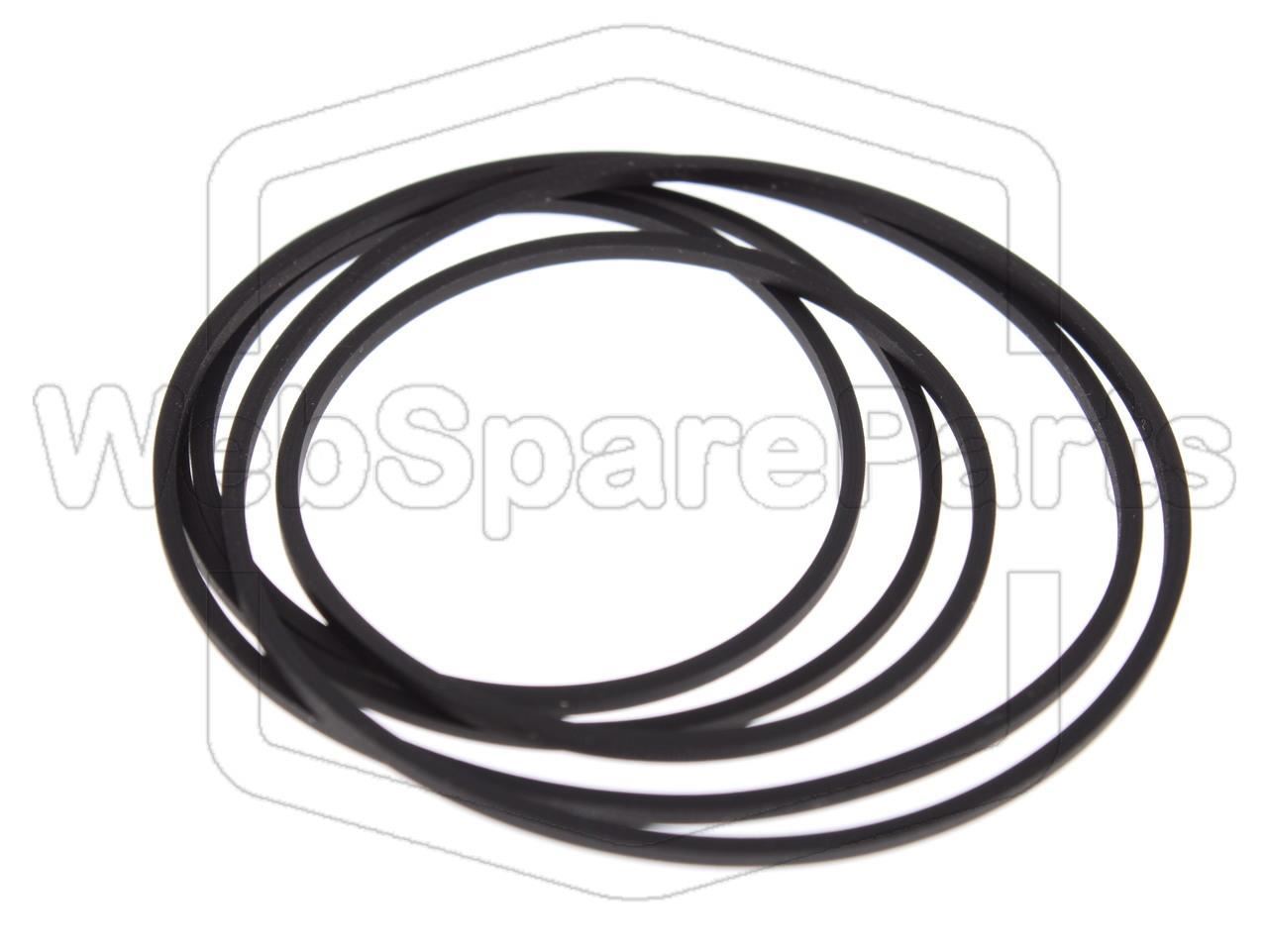 Remsæt (reservedel) til dobbelt kassettebåndoptager – Aiwa AD-WX333