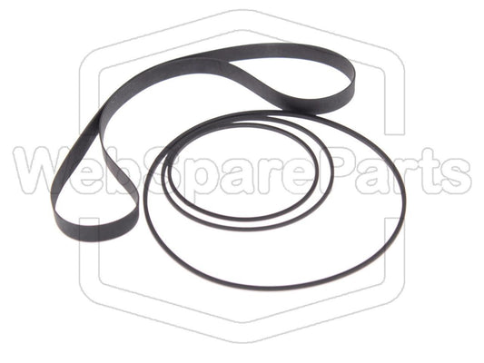 Remsæt (reservedel) til kassettebåndoptager – Kenwood KX-1006