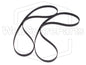 Remsæt (reservedel) til kassettebåndoptager – JVC TD-W254 BK