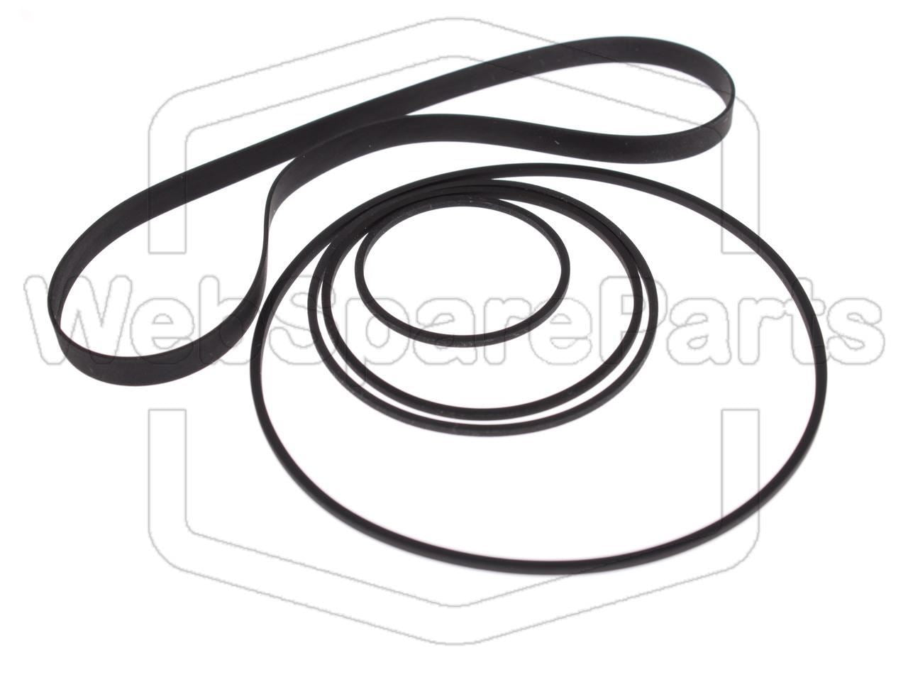 Remsæt (reservedel) til kassettebåndoptager – Kenwood KX-50