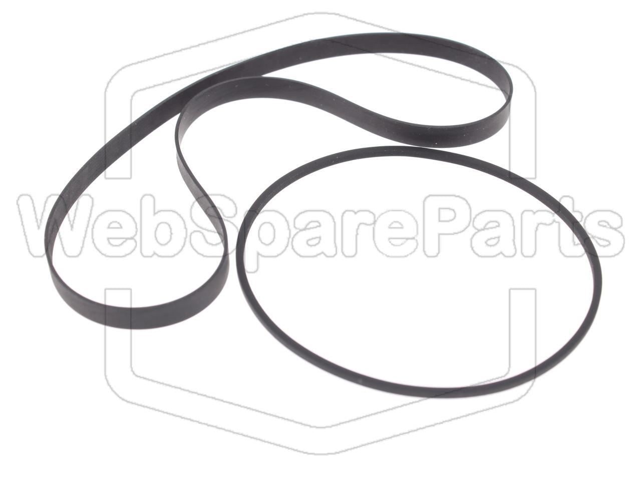 Remsæt (reservedel) til kassettebåndoptager – Aiwa AD-3800