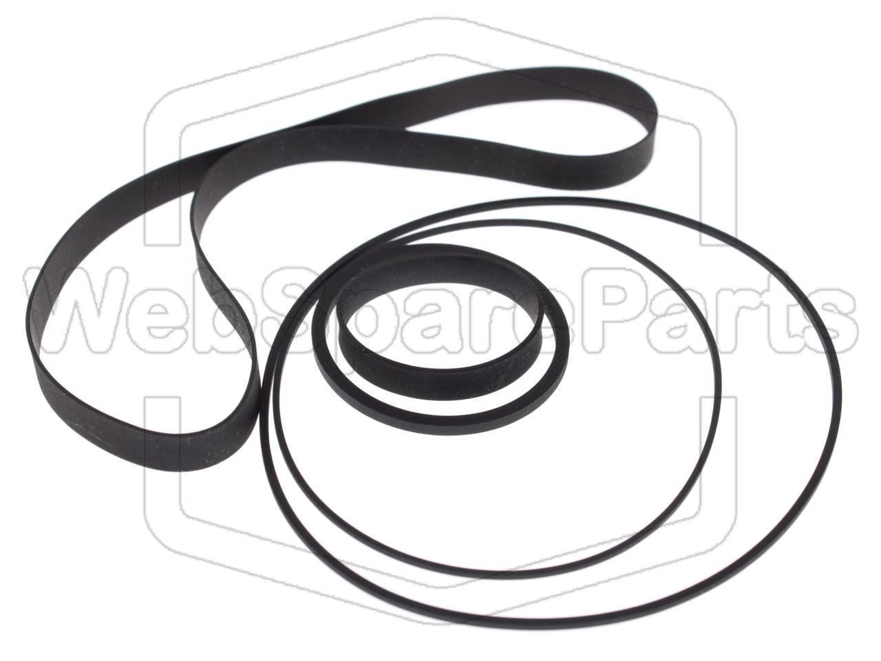 Remsæt (reservedel) til videobåndoptager – Toshiba V-52 Betamax