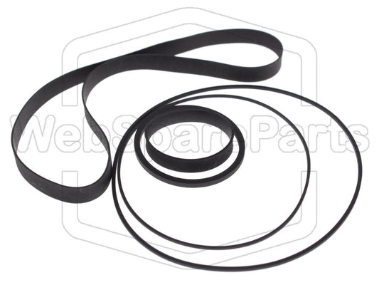 Remsæt (reservedel) til videobåndoptager – Universum VR-2936 Betamax