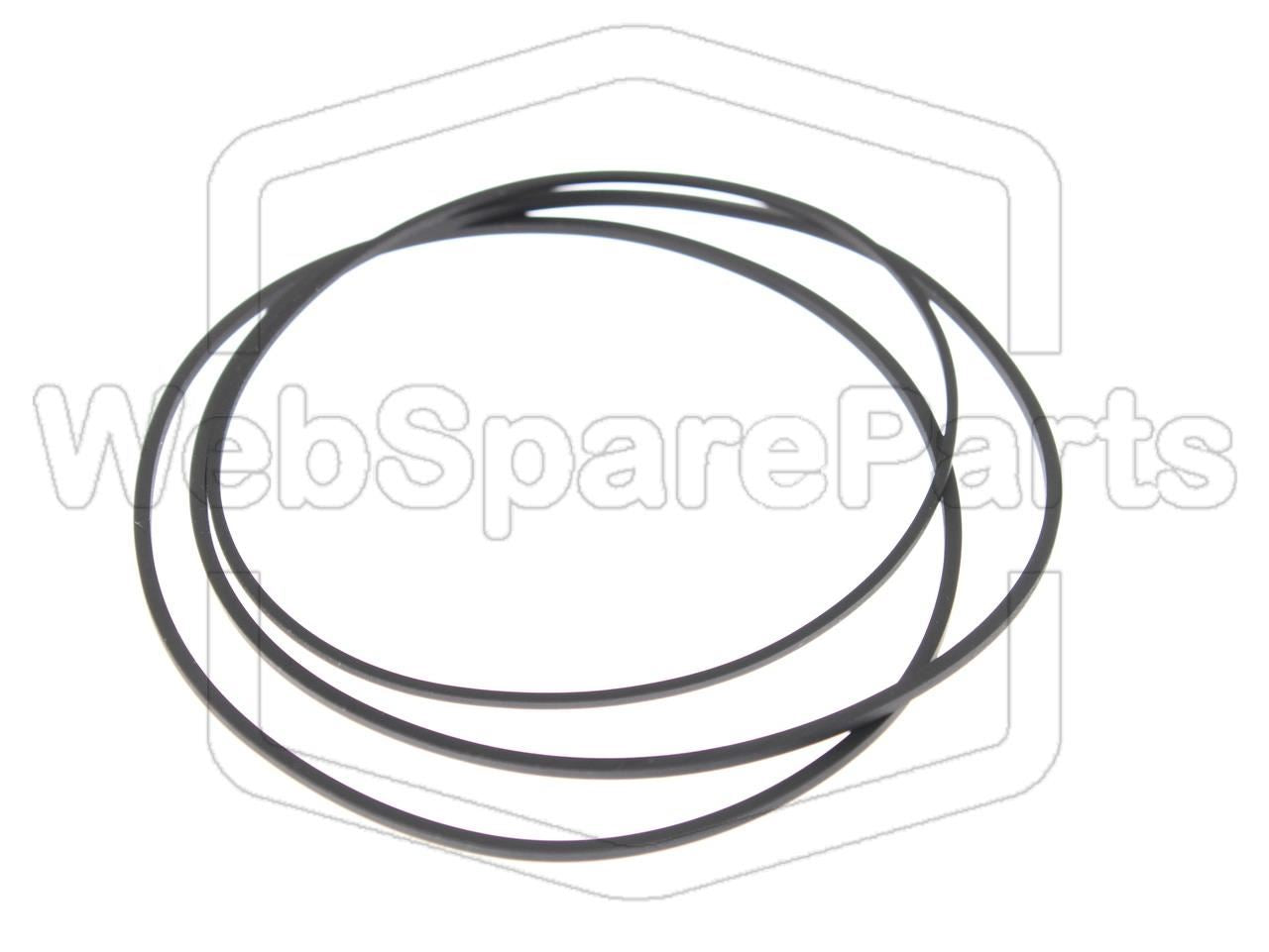 Remsæt (reservedel) til dobbelt kassettebåndoptager – Pioneer CT-X330W