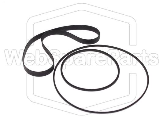 Remsæt (reservedel) til kassettebåndoptager – Teac V-490