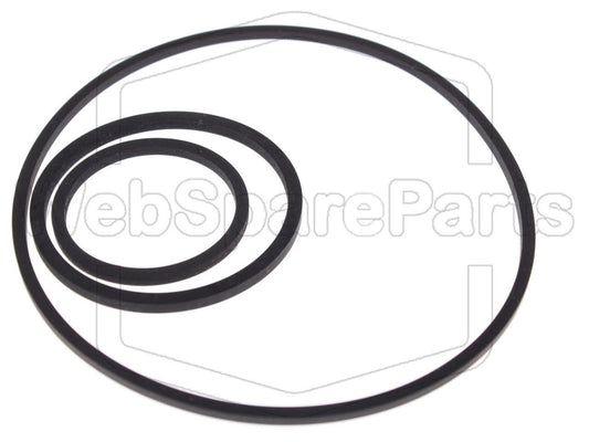Remsæt (reservedel) til videobåndoptager – Fisher FVH-P906 K/S