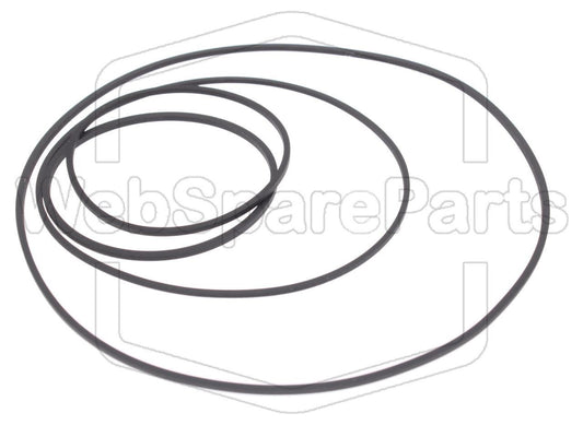 Remsæt (reservedel) til kassettebåndoptager – Aiwa AD-1250