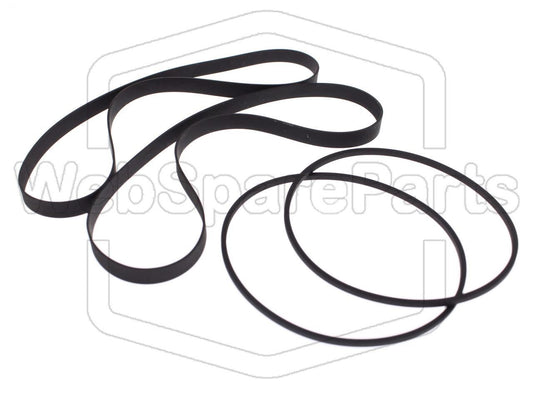 Remsæt (reservedel) til kassettebåndoptager – Aiwa AD-WX727